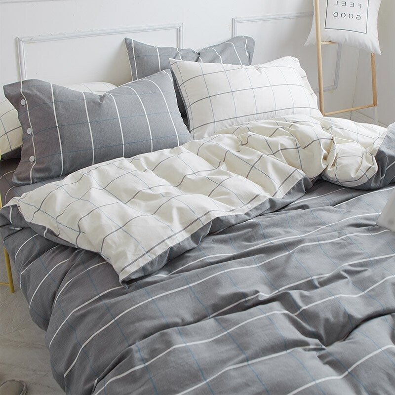 纳瑞尔-兰磨毛四件套 秋冬暖意，简约舒适的睡眠艺术